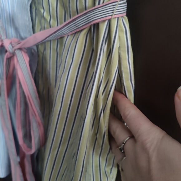 Striped Multicolor Button-Up Dress - Picture 4 of 7